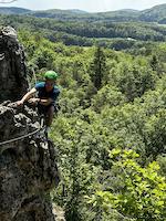 Outdoorcamp 2023 Klettersteig